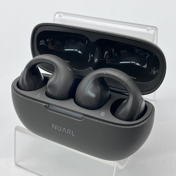 【中古】νClip Standard Edition Open Wireless Earbuds ナチュラルブラック【NVCSE-NB】【日本橋】