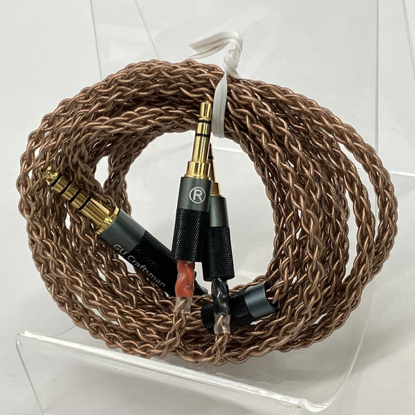 【中古】6N単結晶銅ケーブル  3.5mm×2 to 4.4mm【秋葉原】