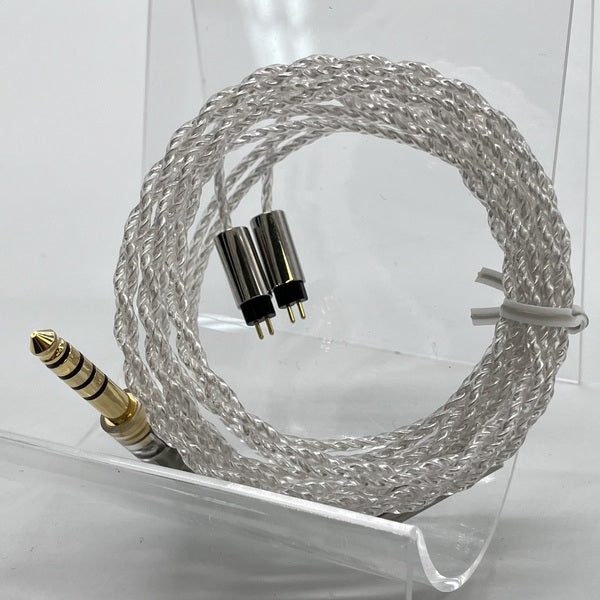 【中古】シルバーコートケーブル 2Pin 1.2m 4.4mm 5極バランス 【C106 2P12EZCLEH】【日本橋】