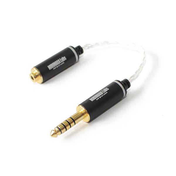 朝霧 2.5mm4極 to 4.4mm5極バランス変換ケーブル【NLP-ASG】