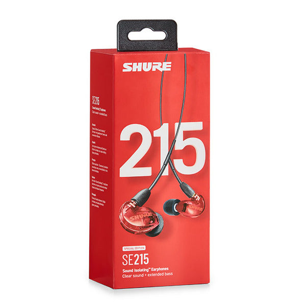 SE215 Special Edition レッド