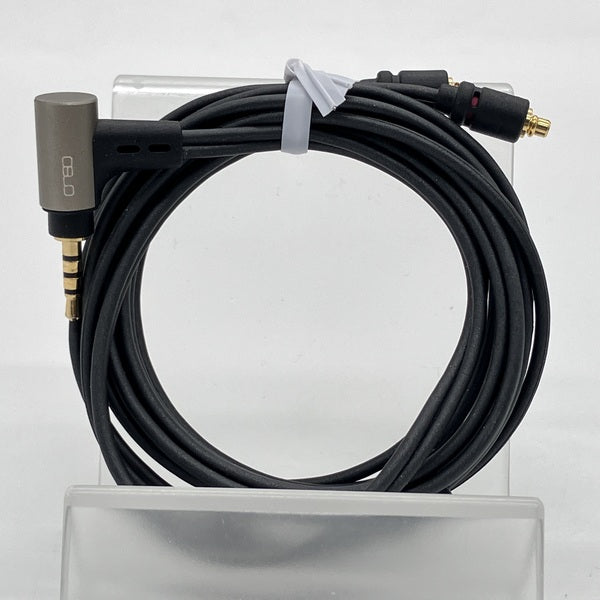 【中古】2.5mm4極プラグ-MMCX(L/R)イヤホンケーブル 1.2m ブラックライン【iect_01_bl2m_b_120】【日本橋】
