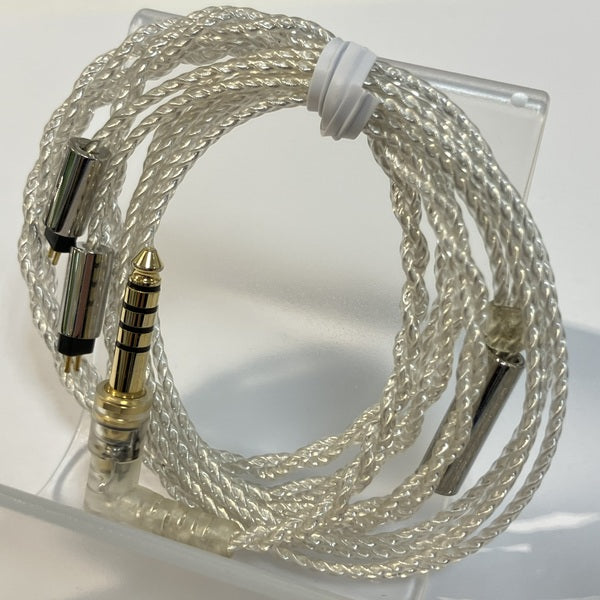 【中古】シルバーコートケーブル 2Pin 1.2m 4.4mm 5極バランス 【C106 2P12EZCLEH】【日本橋】