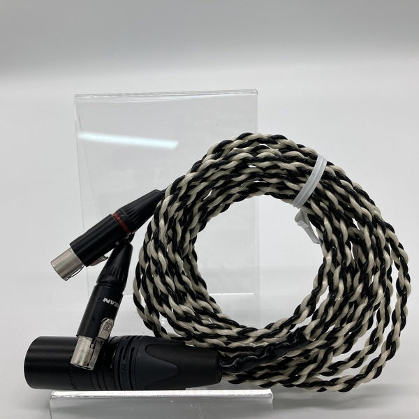 【中古】Premium Black-Silver headphone cable for LCD (4pin XLRバランス) 【CBL-XL-1025】【秋葉原】