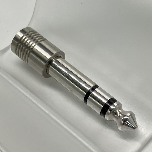 【中古】F63-S(R）【ロジウムメッキ 3.5mm→6.3mm変換プラグ】【秋葉原】