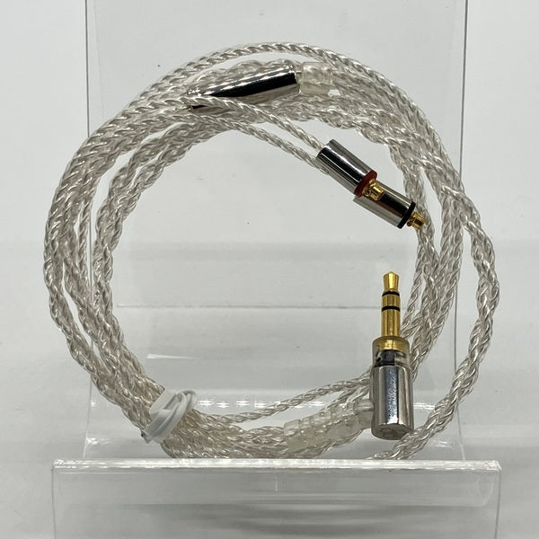 【中古】シルバーコートケーブル MMCX 1.2m 3.5mm  【C106 MS12AZCLEH】【日本橋】