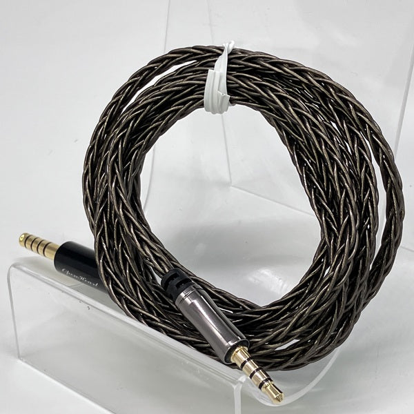 【中古】OPENHEART 8コア バランスヘッドホンケーブル(Fostex 3.5mm4極 - 4.4mm5極)1.4m【秋葉原】