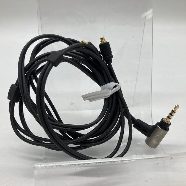 【中古】2.5mm4極プラグ-MMCX(L/R)イヤホンケーブル 1.2m ブラックライン【iect_01_bl2m_b_120】【日本橋】