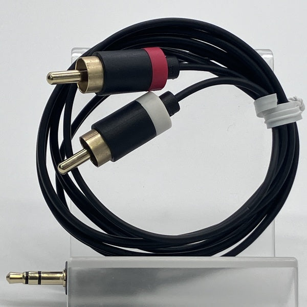 【中古】音楽伝送 3.5φ-RCAﾋﾟﾝﾌﾟﾗｸﾞ×2 ﾌﾞﾗｯｸ 1.0m 【DH-MWRN10】【秋葉原】