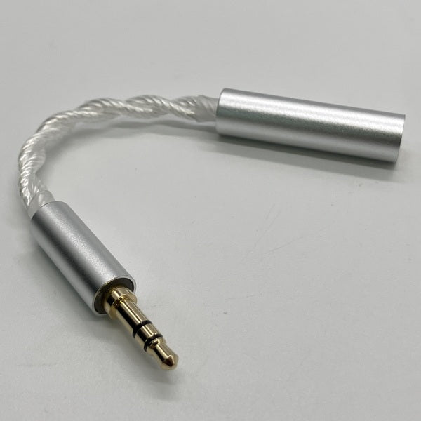 【中古】水月雨 (MOONDROP) 4.4mm（メス） to 3.5mm（オス）変換ケーブル【秋葉原】
