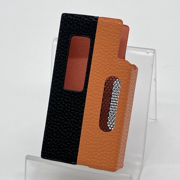 【中古】UA7 レザーケース Black-Orange【秋葉原】