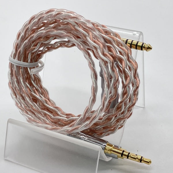 【中古】Geekria 4芯6N OCCヘッドホンケーブル (3.5mm 3極×2 - 4.4mm 5極)150cm【秋葉原】