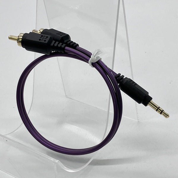 【中古】02シリーズ 同軸2平行タイプの3.5-RCA(L/R)ケーブル 0.3m 【stct_02_33r_030】【秋葉原】