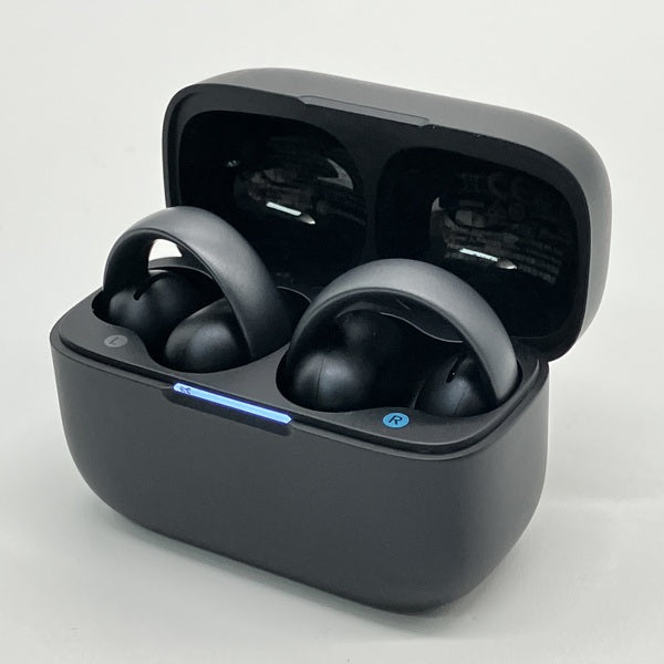 【中古】Soundcore AeroClip ミッドナイトブラック【A3388N11】【秋葉原】