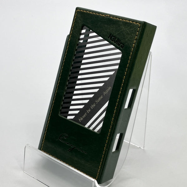【中古】N3Ultra用純正レザーケース グリーン【日本橋】