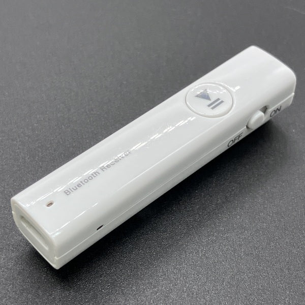 【中古】マイク搭載Bluetooth(R)レシーバー ホワイト【LBT-PAR02AVWH】【日本橋】