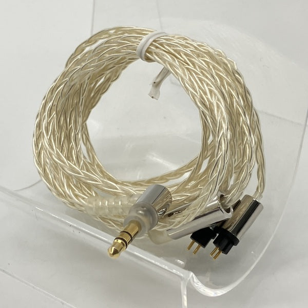 【中古】ソフトシルバーコートケーブル 2Pin 3.5mm (1.2m) 【C141 2P12AUCLEH】【秋葉原】