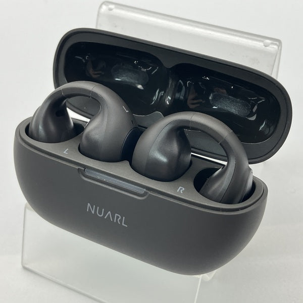【中古】νClip Standard Edition Open Wireless Earbuds ナチュラルブラック【NVCSE-NB】【秋葉原】