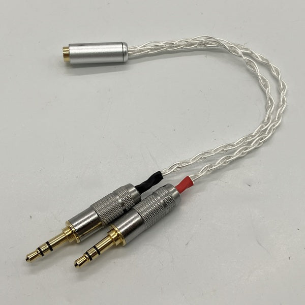 【中古】2.5mmメス - 3.5mmオス×2 変換ケーブル【秋葉原】